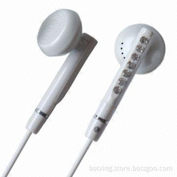 Diamond Stereo Sound High-quality Earphones/Ear Plugs, Free Samples Available